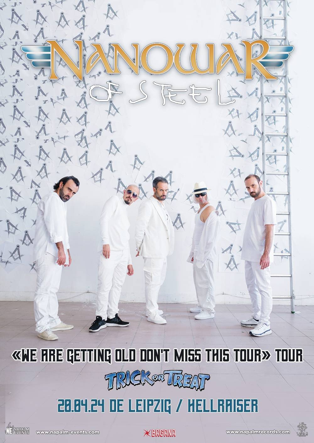Ticket „NANOWAR OF STEEL“ Hellraiser Leipzig
