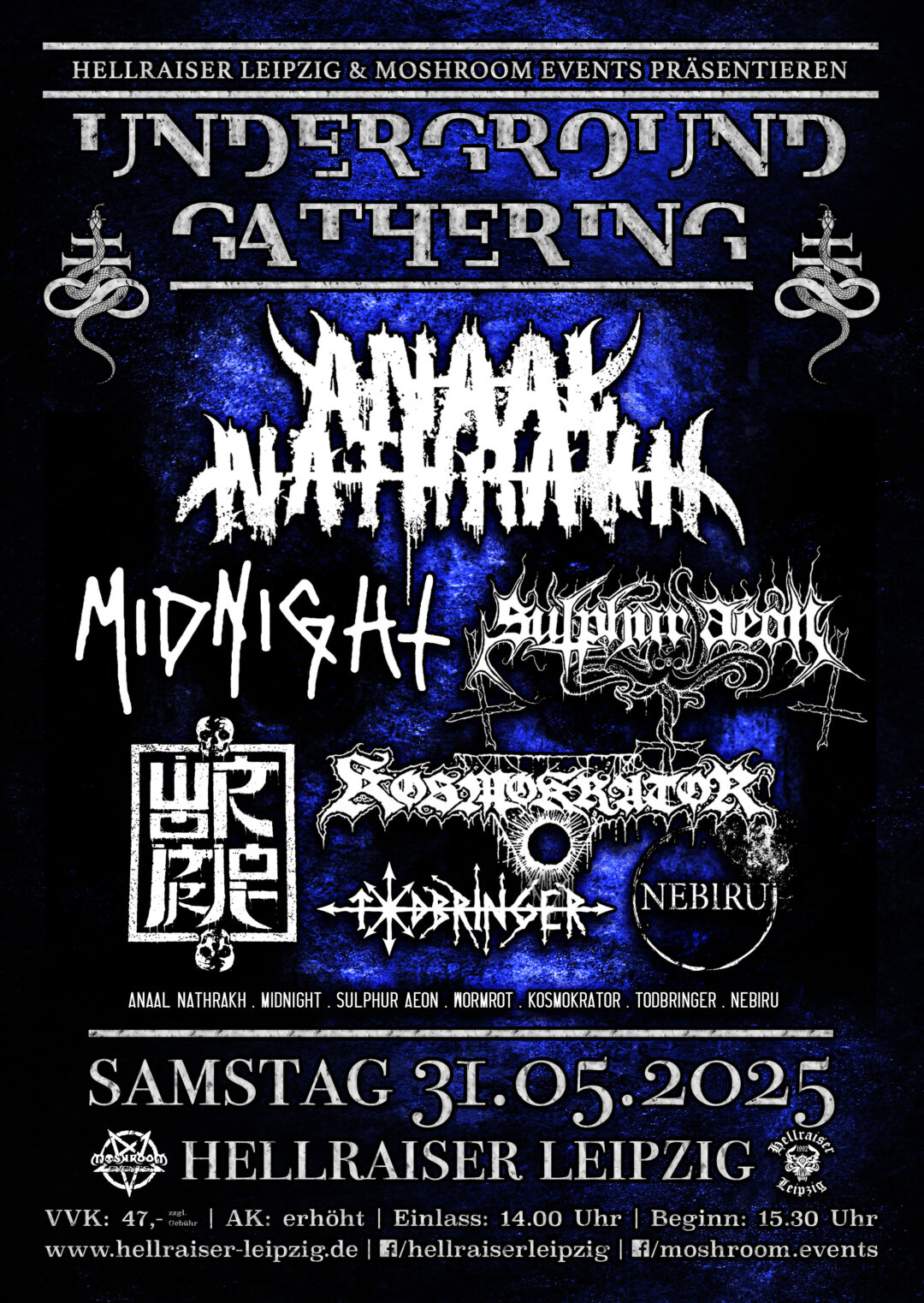 Ticket "UNDERGROUND GATHERING"