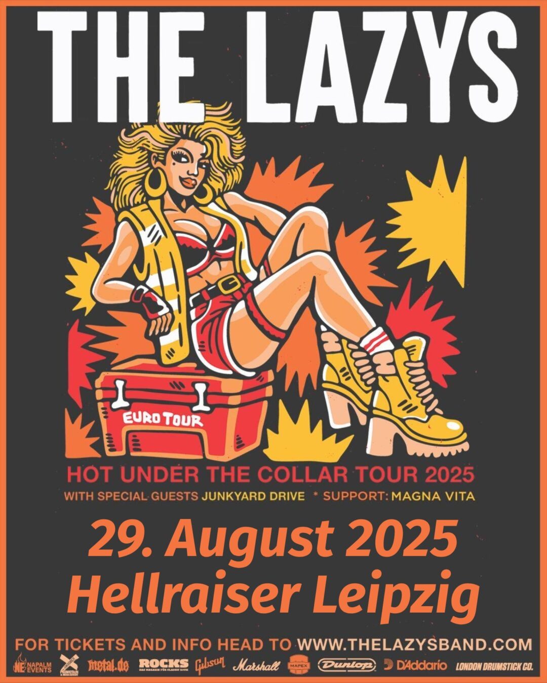 Ticket "THE LAZYS"